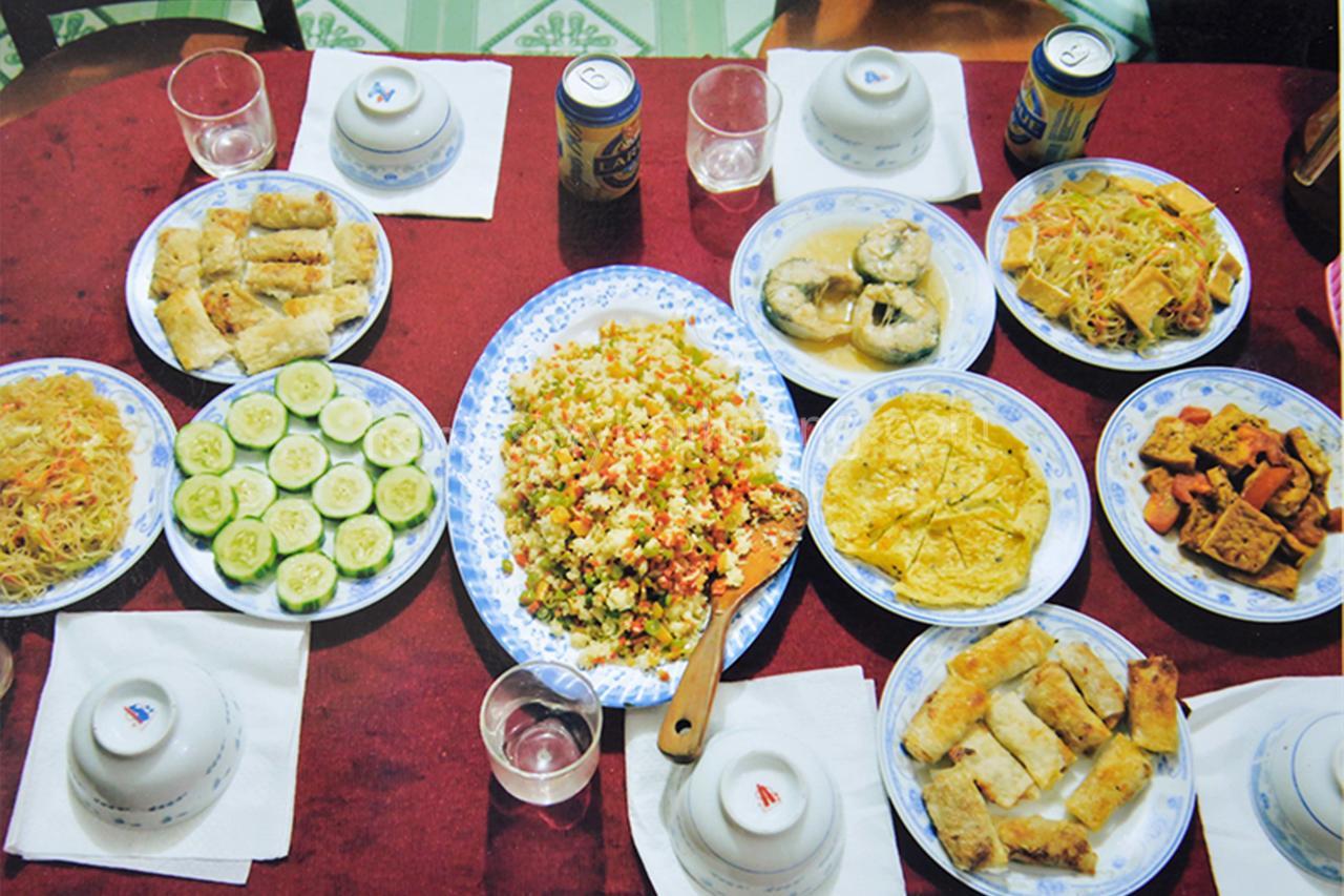 Nhi Lo Home Stay Tân Hiệ Exterior foto
