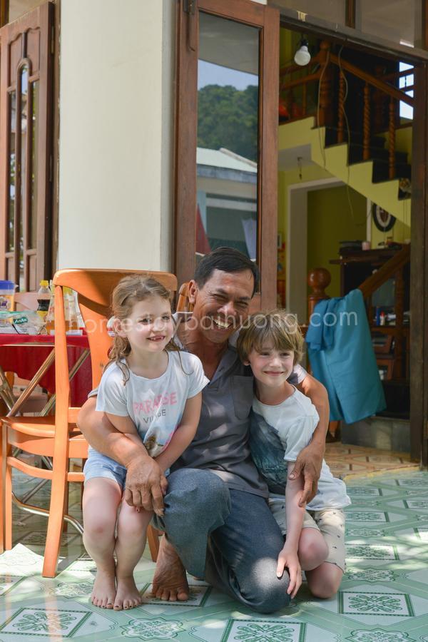 Nhi Lo Home Stay Tân Hiệ Exterior foto