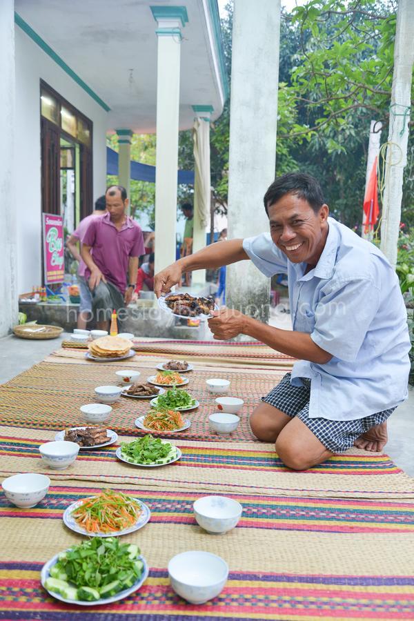 Nhi Lo Home Stay Tân Hiệ Exterior foto